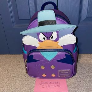 Darkwing Duck Loungefly mini backpack